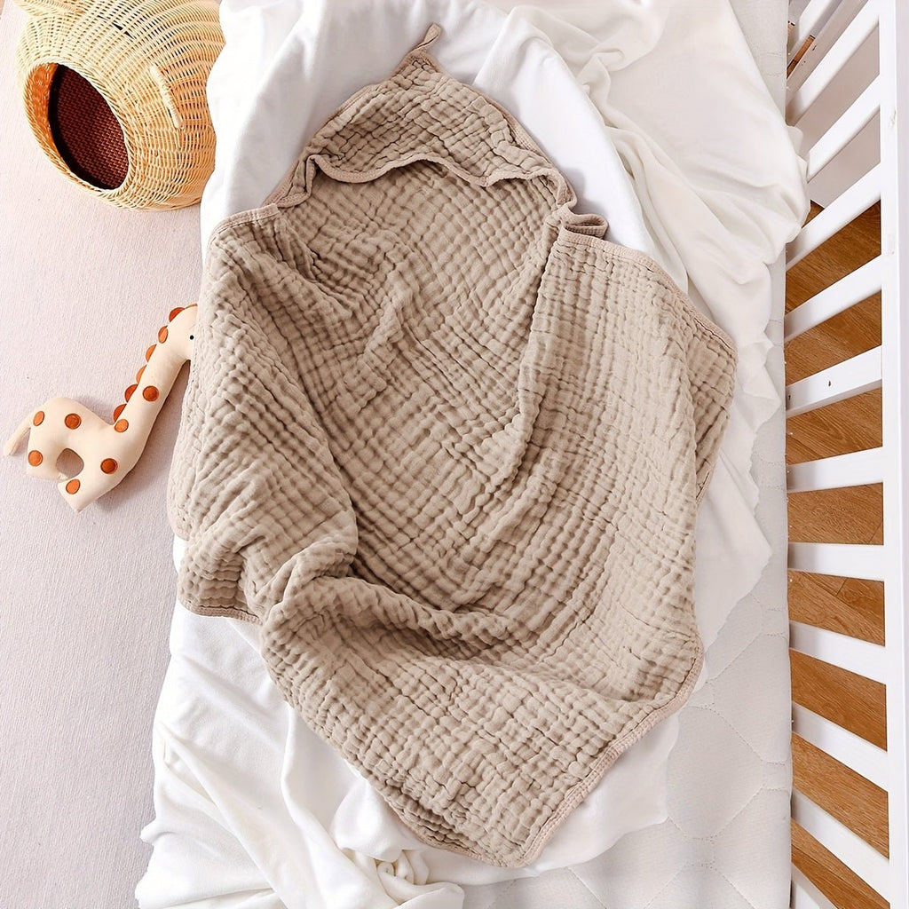 🧼🍼 Serviette à capuche bébé – Douceur & chaleur après le bain 🛁💕 - FamilyLK