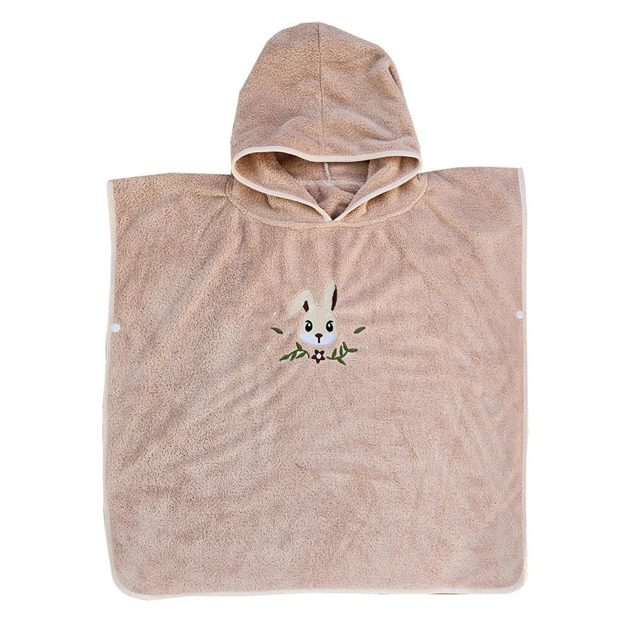 Serviette de bain à capuche : la tendresse s'enroule dans une capuche ! - FamilyLK