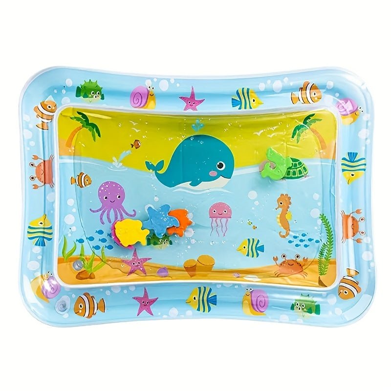 🐋 Tapis de jeu gonflable « Monde sous - marin » : éveil & amusement pour bébé dès le plus jeune âge ! - FamilyLK